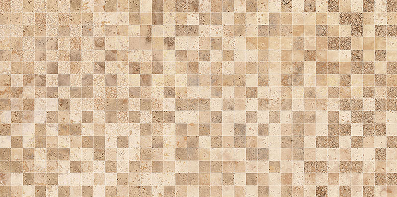 RODOS BROWN MOSAIC 25x50 I kl.