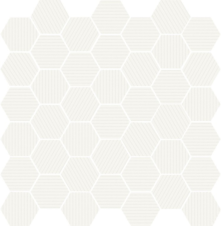 Muzi White Mosaic 29×30