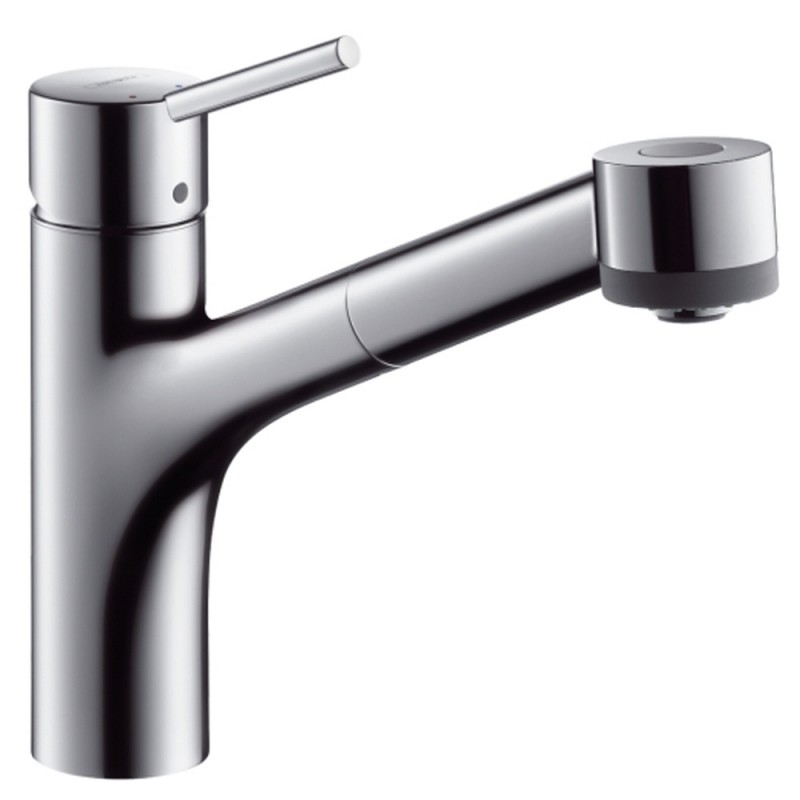 HANSGROHE TALIS S kuhinjska slavina chrome with retractable hand spray 32841000
