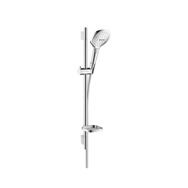 HANSGROHE TUS SET Raindance Select E 120 Unica S Puro 650mm white/chrome 26620400