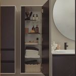 Kolpa San Ormarić Pandora P 1302mm Black stone 514320