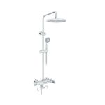 JB37351 Baterija za tuš kadu sa usponskim tušem D.220mm i izlivom
