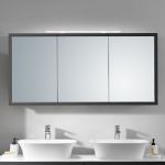 Kolpa San Blanche TOB 145cm LED Antracit 561560