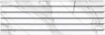 CARRARA relieve stripe blanco 20x60
