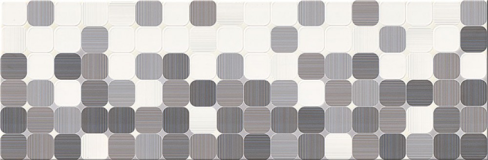 COLOURS INSERTO WHITE/GREY 25x75