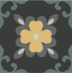 DAHLIA NIGHT 15X15